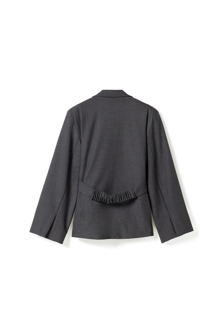 Noella - N-Marice Blazer 16150003 - 1487 - Grey Herringbone