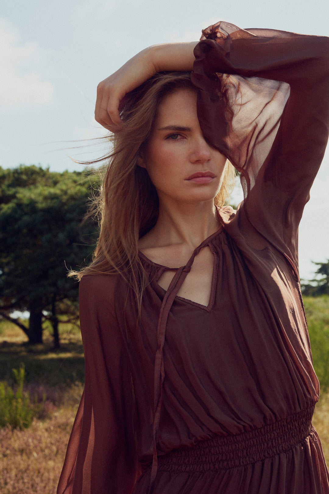 Noella - N-Mariel Dress 15650001 - 674 - Chocolate Kjoler 