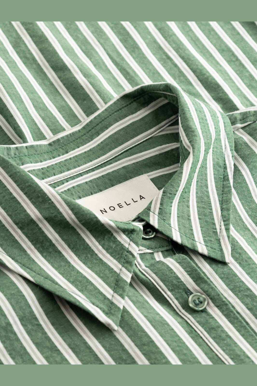 Noella - N-Marlon Shirt 15640001 - 1452 - Drayton Green Stripe