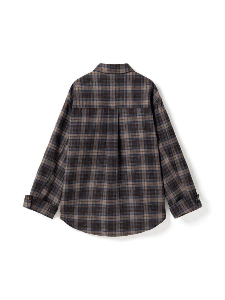 Noella - N-Marlon Shirt 17130001 - 1545 - Brown Blue Check Skjorter 