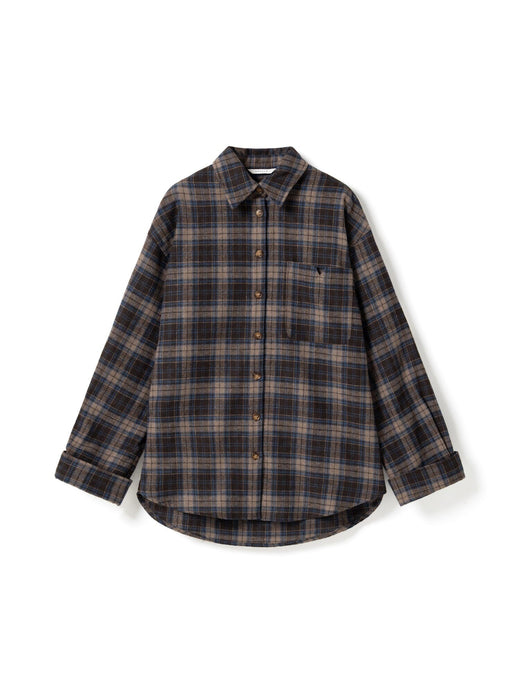 Noella - N-Marlon Shirt 17130001 - 1545 - Brown Blue Check Skjorter 