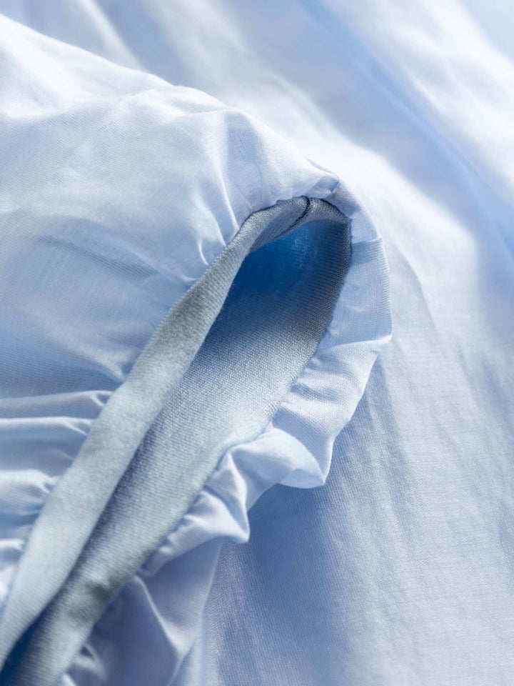 Noella - N-Mars Skirt 14450003 - 975 - Air Blue Nederdele 