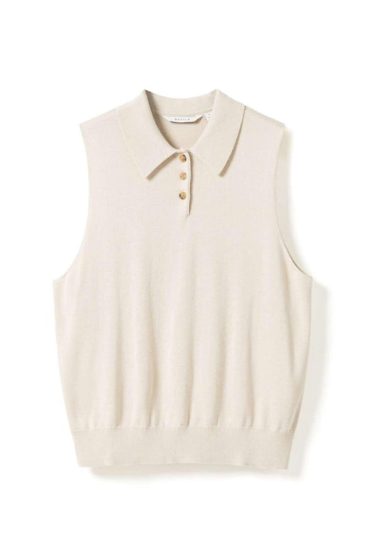 Noella - N-Maxine Sl Knit 14990002 - 1206 - Oyster Strikbluser 