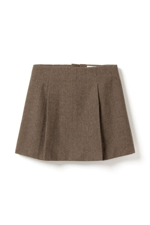 Noella - N-Maybelle Skirt 16180002 - 1488 - Brown Herringbone