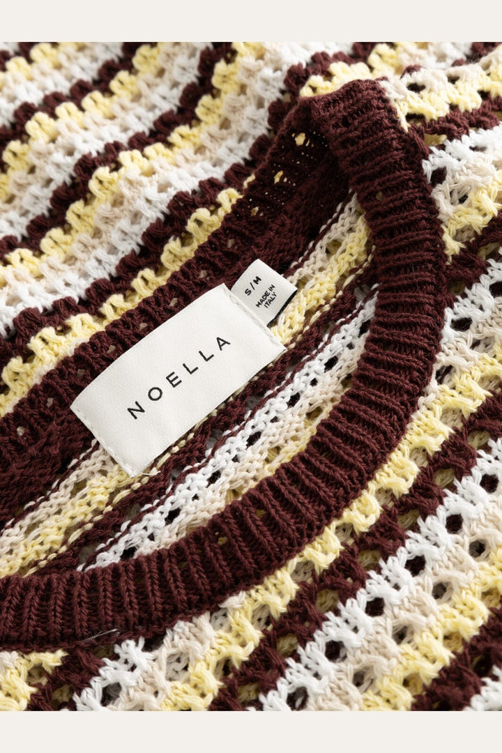 Noella - N-Maylin Knit 15770001 - 1459 - Dinah Brown Stripe