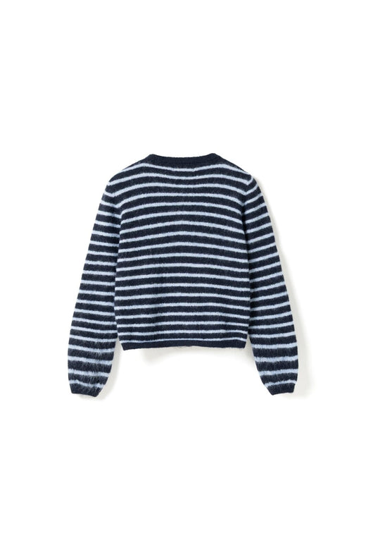 Noella - N-Mertice Knit Cardigan 16570002 - 117 - Blue Stripe