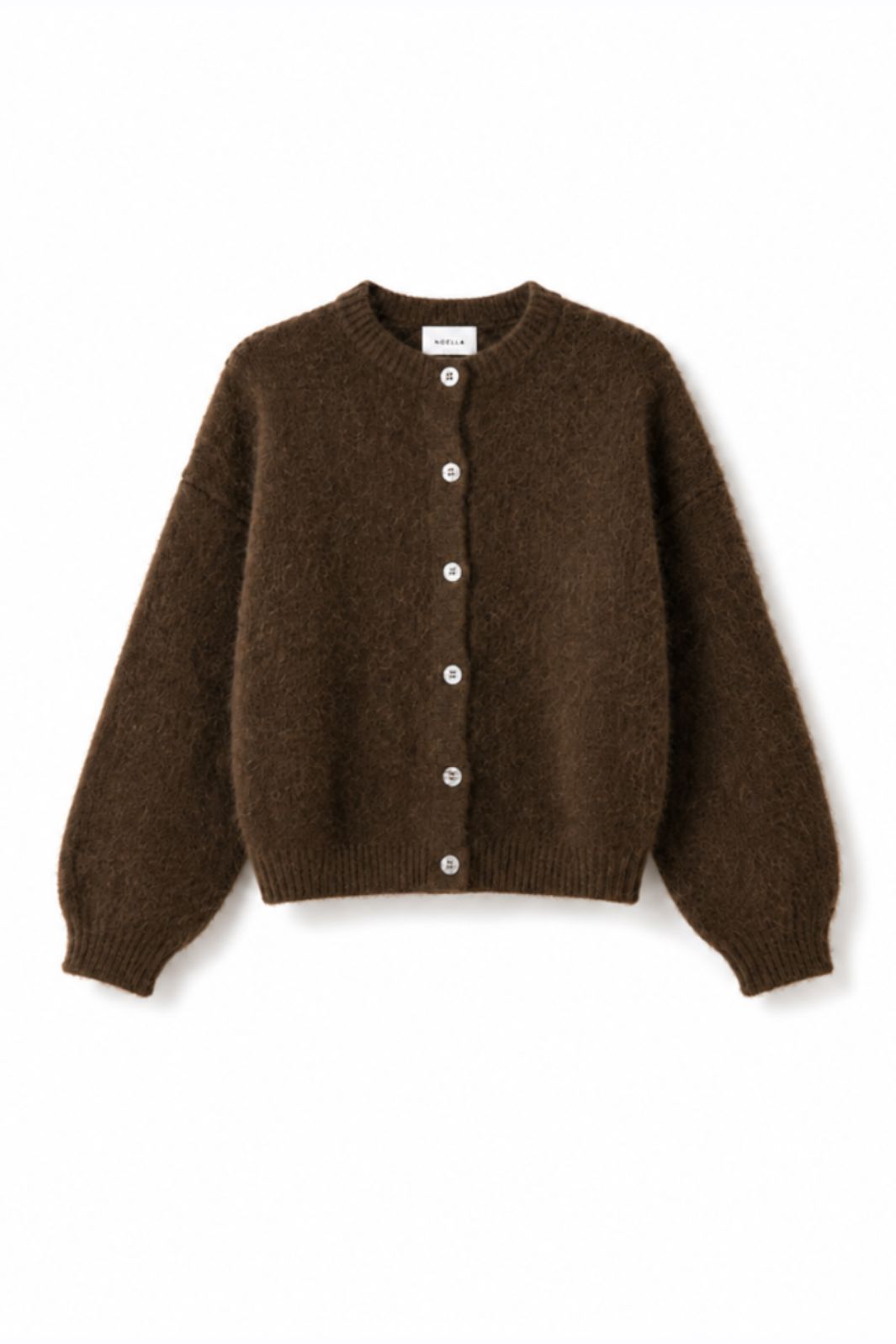Noella - N-Mertice Knit Cardigan 16580005 - 674 - Chocolate
