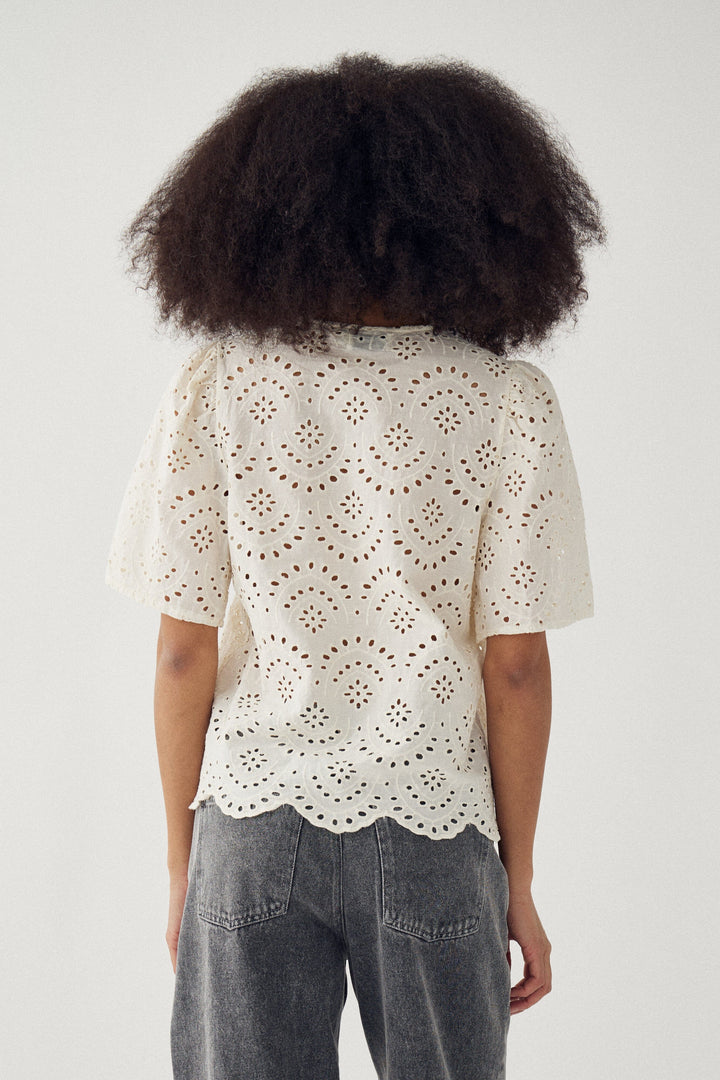 Noella - N-Mika Blouse 15760002 - 974 - Ivory Bluser 