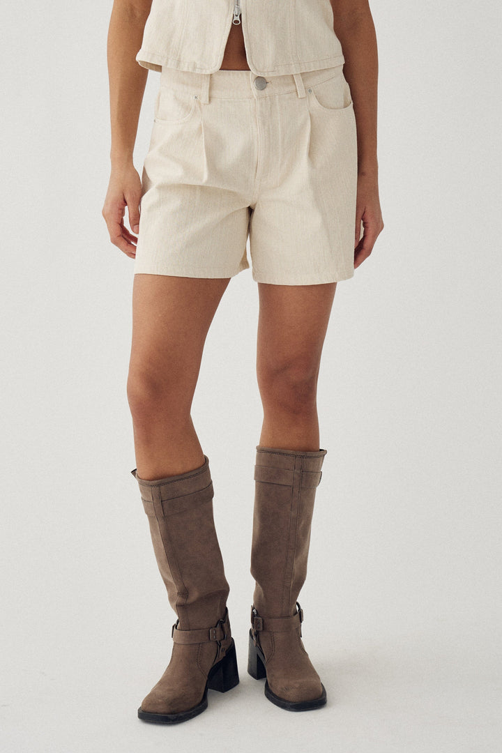 Noella - N-Milly Shorts 15580002 - 974 - Ivory Shorts 