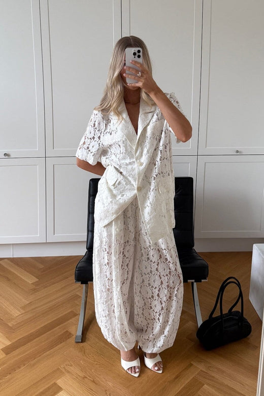 Noella - N-Murna Pants 15090005 - 974 - Ivory Bukser 