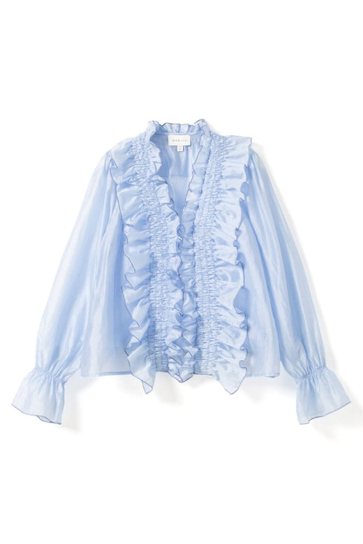 Noella - N-Myrtia Blouse 14450004 - 975 - Air Blue