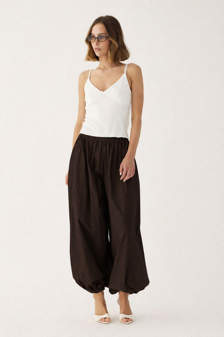 Noella - N-Nerine Pants 16610001 - 674 - Chocolate Bukser 