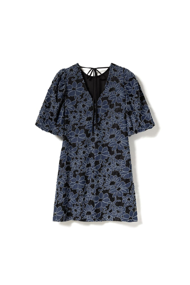 Noella - N-Pastis Short Dress 15370001 - 1442 - Blue Black Combo