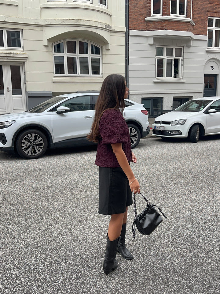 Noella - N-Shelly Blouse 14840002 - 1393 - Winetasting Bluser 