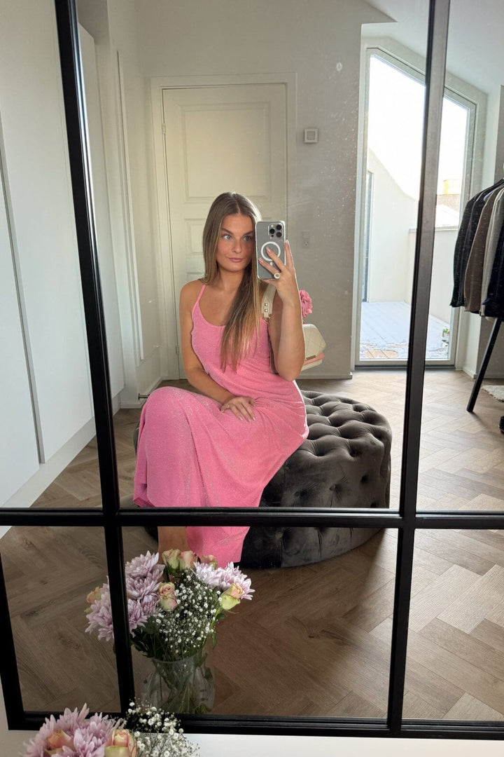 Noella - Reina Strap Dress - Light Pink Kjoler 