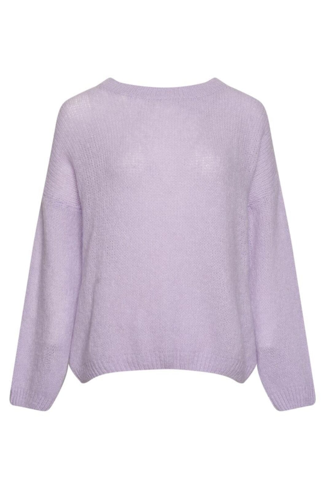 Noella - Renn Knit Sweater - 237 Lavender Strikbluser 