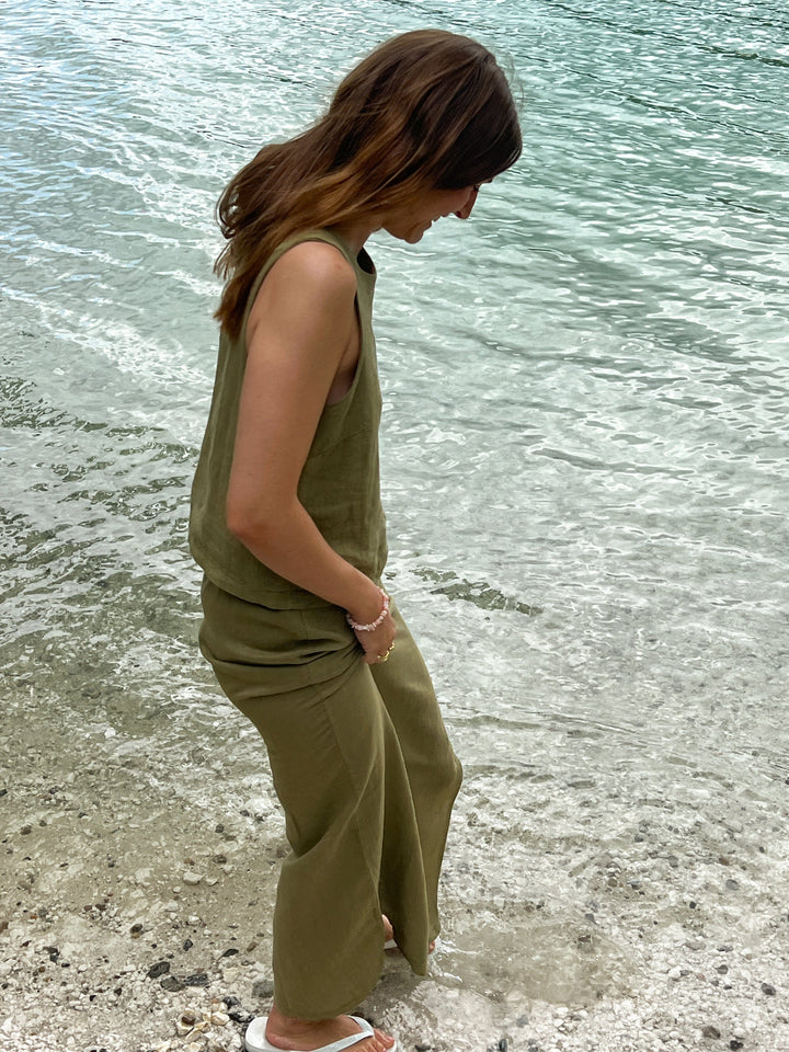 Noella - Samira Skirt - Khaki Nederdele 