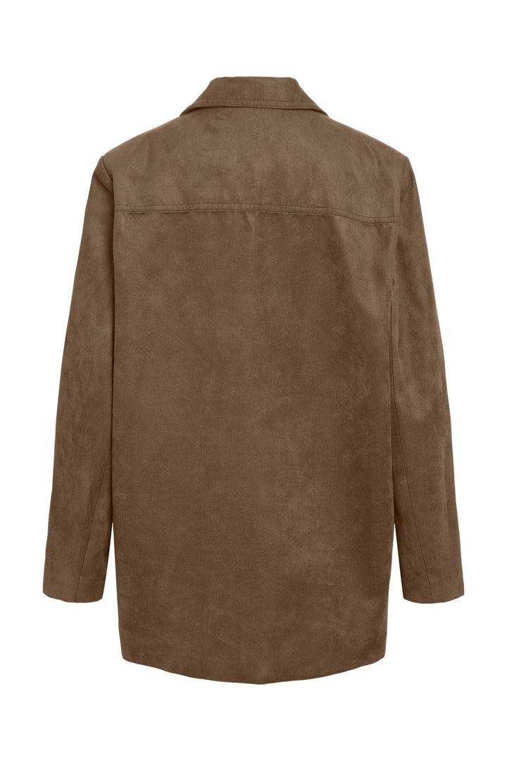 Noisy May - Nmalaya L/S Blazer - 4939415 Toffee