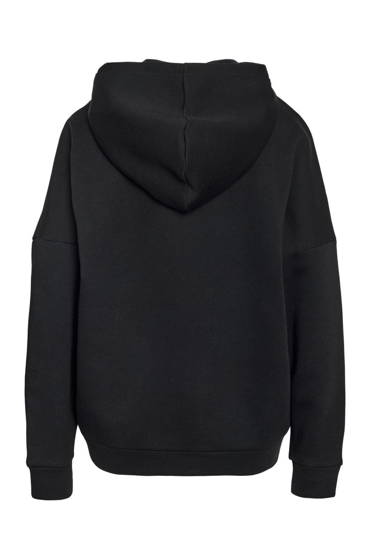 Noisy May - Nmarya L/S Oversized Zip Hoodie - 4950826 Black