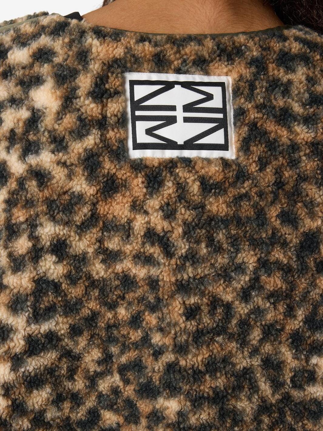 Noisy May - Nmfeline Loose Teddy Jacket Fwd - 4887284 Birch Leo