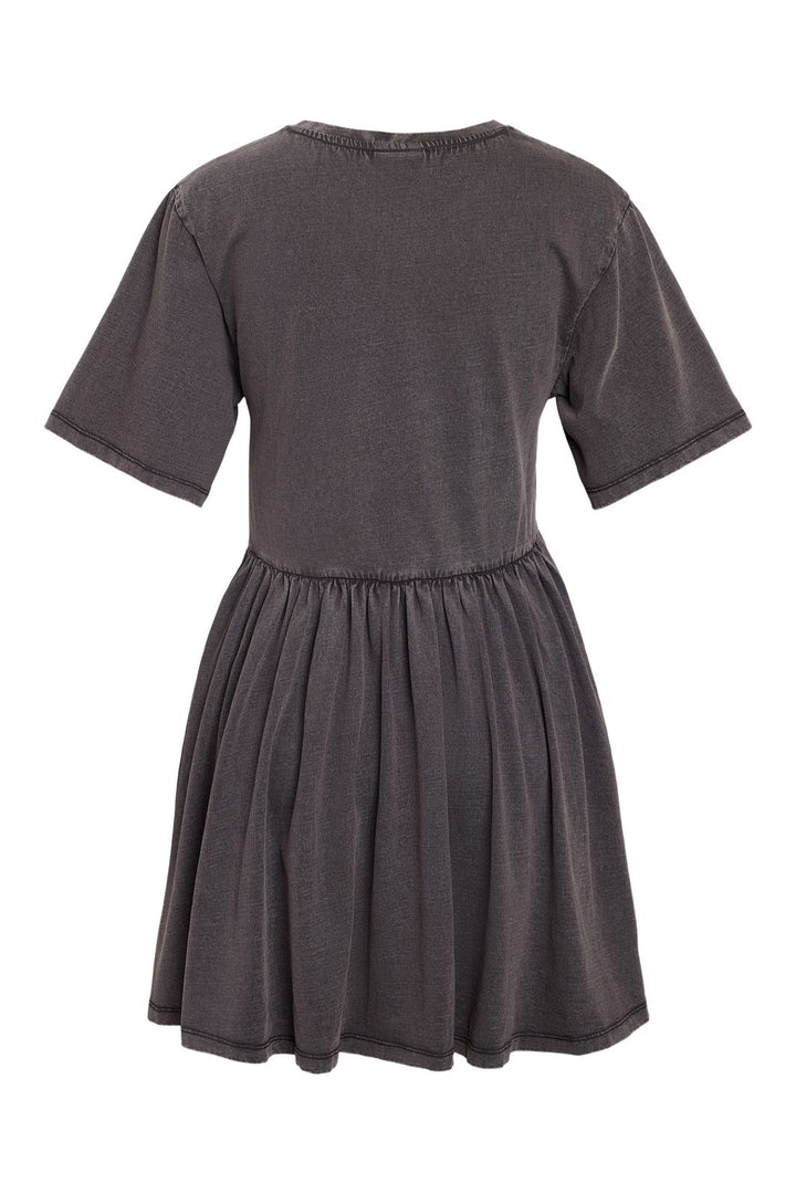 Noisy May - Nmfilipa S/S Washed Short Dress - 4907643 Black Wash