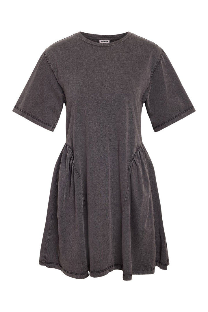 Noisy May - Nmfilipa S/S Washed Short Dress - 4907643 Black Wash