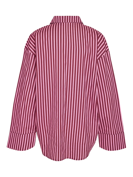 Noisy May - Nmfrida L/S Button Shirt Box - 5089193 Delicioso Begonia Pink Skjorter 