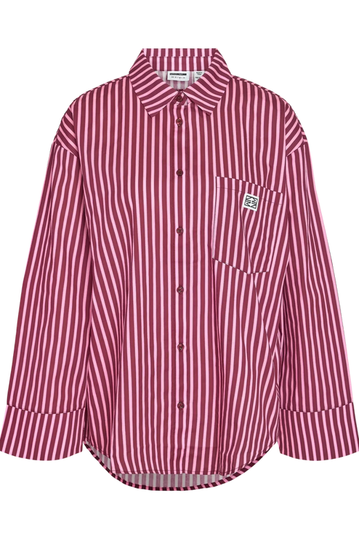 Noisy May - Nmfrida L/S Button Shirt Box - 5089193 Delicioso Begonia Pink Skjorter 