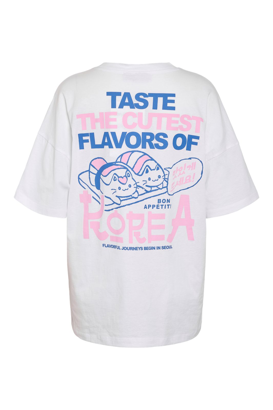 Noisy May - Nmida Ramen S/S T-Shirt - 4976534 Bright White Korean Seoul Food