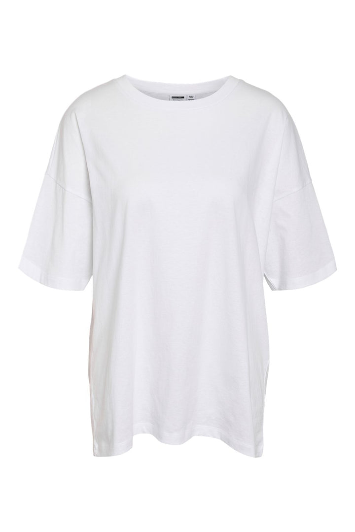 Noisy May - Nmida Ramen S/S T-Shirt - 4976535 Bright White Ramen