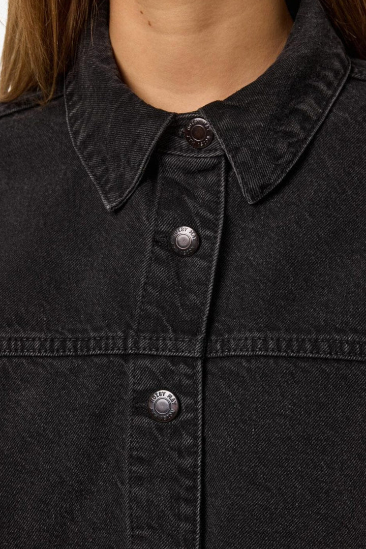 Noisy May - Nmkettie L/S Reg Jcket Vi559Bl - 4762548 Black Denim