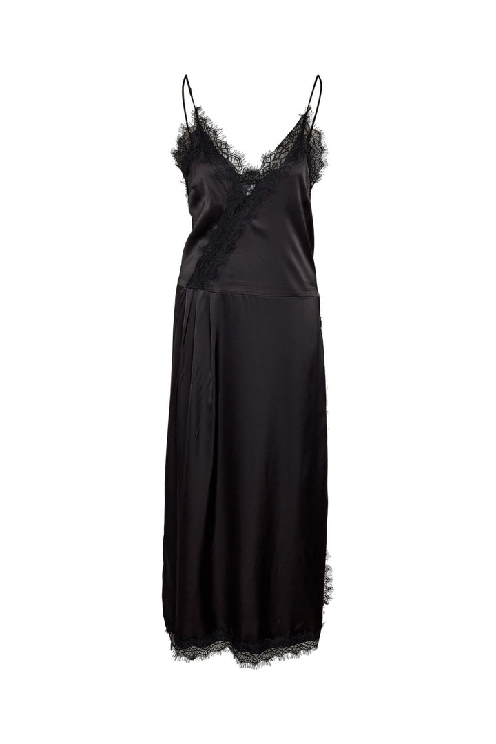Noisy May - Nmlouise Sl Strap Lace Dress - 5081996 Black