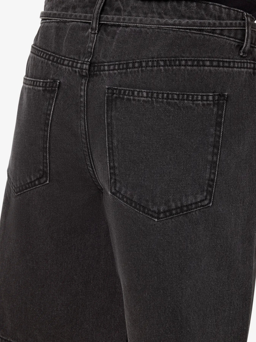 Noisy May - Nmmaisy Loose Shorts Az457Bl - 5070668 Black Denim Shorts 