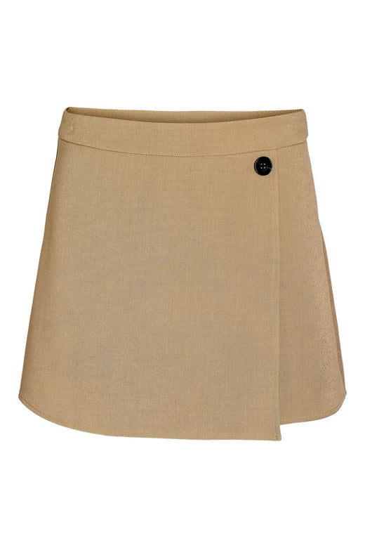 Noisy May - Nmmonna Tailored Overlay Skirt - 5189378 Fossil