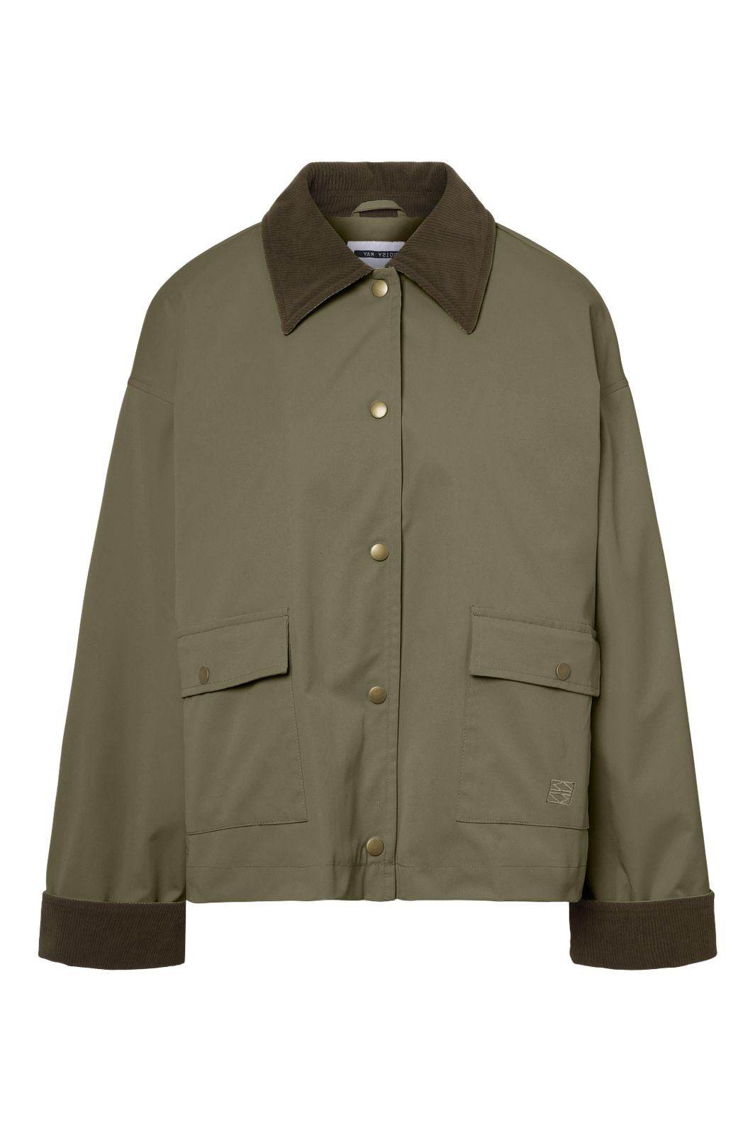 Noisy May - Nmnora Corduroy Collar Jacket - 4733511 Kalamata Morel