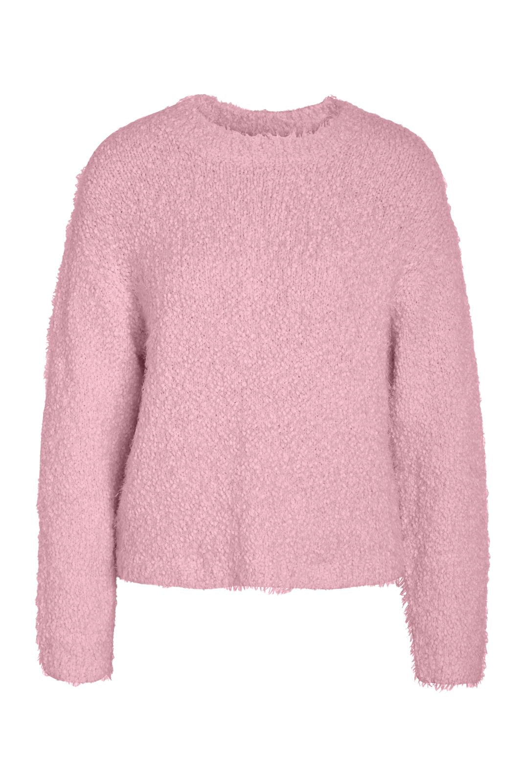 Noisy May - Nmsassy L/S O-Neck Knit - 5099671 Romance Rose