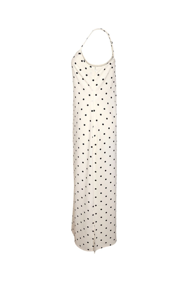 Noisy May - Nmsophie S/L Maxi Dress Fwd - 5002533 Cloud Dancer Black