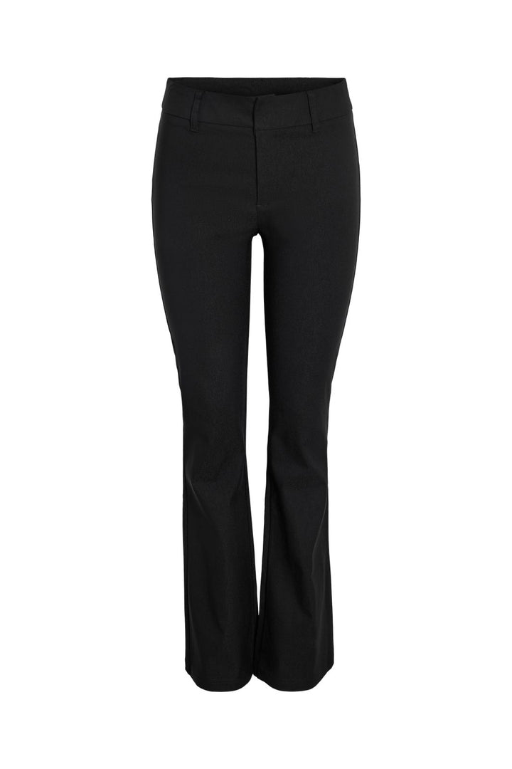 Noisy May - Nmwayne Nw Flared Pant Box - 4899804 Black