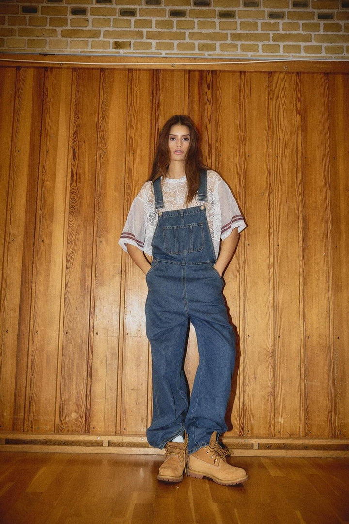 Noisy May - Nmwestern Luka Dungaree Vi612Mb - 5060366 Medium Blue Denim Vi612Mb