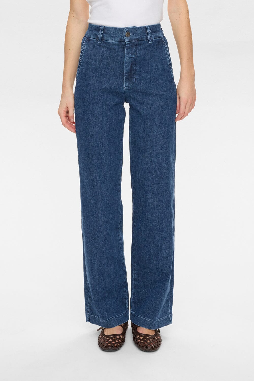 Nümph - Nuamber Hr Wide Jeans - R3013 706678 - Medium Blue Denim Jeans 