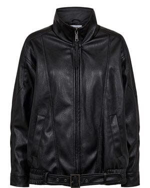 Nümph - Nubika Oversize Pu Jacket 707431 - Caviar