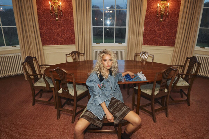Nümph - Nudenma Oversize Shirt 707234 - Medium Blue Denim Skjorter 