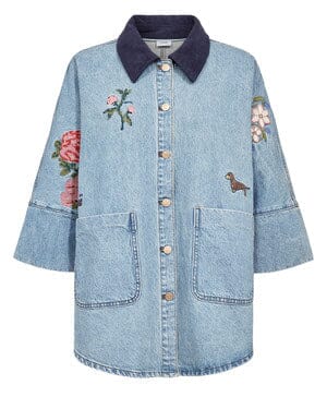 Nümph - Nudenma Oversize Shirt 707234 - Medium Blue Denim