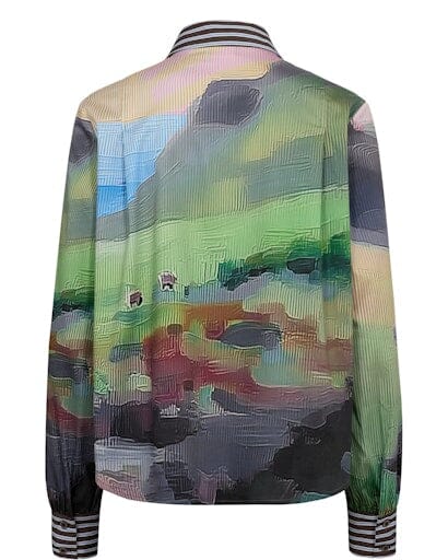 Nümph - Nuhighland Shirt 707162 - Calla Green Skjorter 