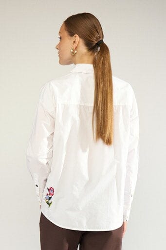 Nümph - Nuhollie Shirt 707165 - Bright White Skjorter 