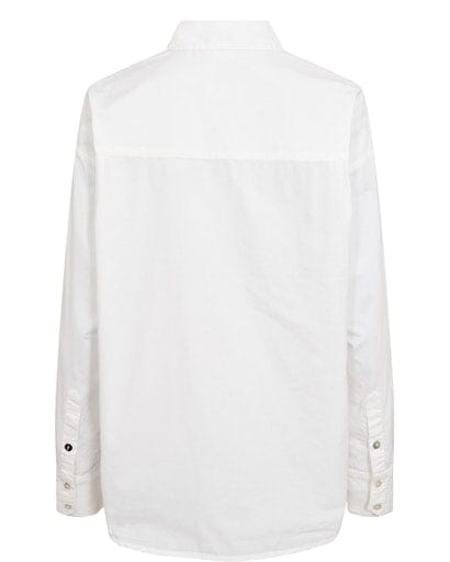Nümph - Nuhollie Shirt 707165 - Bright White Skjorter 