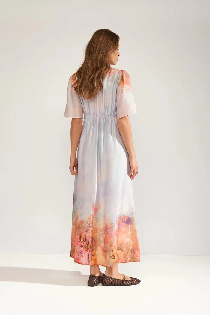 Nümph - Nulove Ss Dress 706700 - Airy Blue Kjoler 