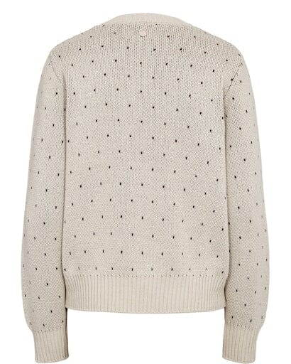 Nümph - Nusamara Pullover 707314 - Gray Morn Strikbluser 