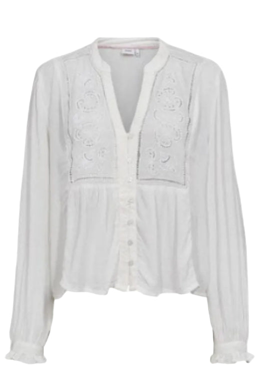 Nümph - Nuselena Shirt 707073 - Bright White