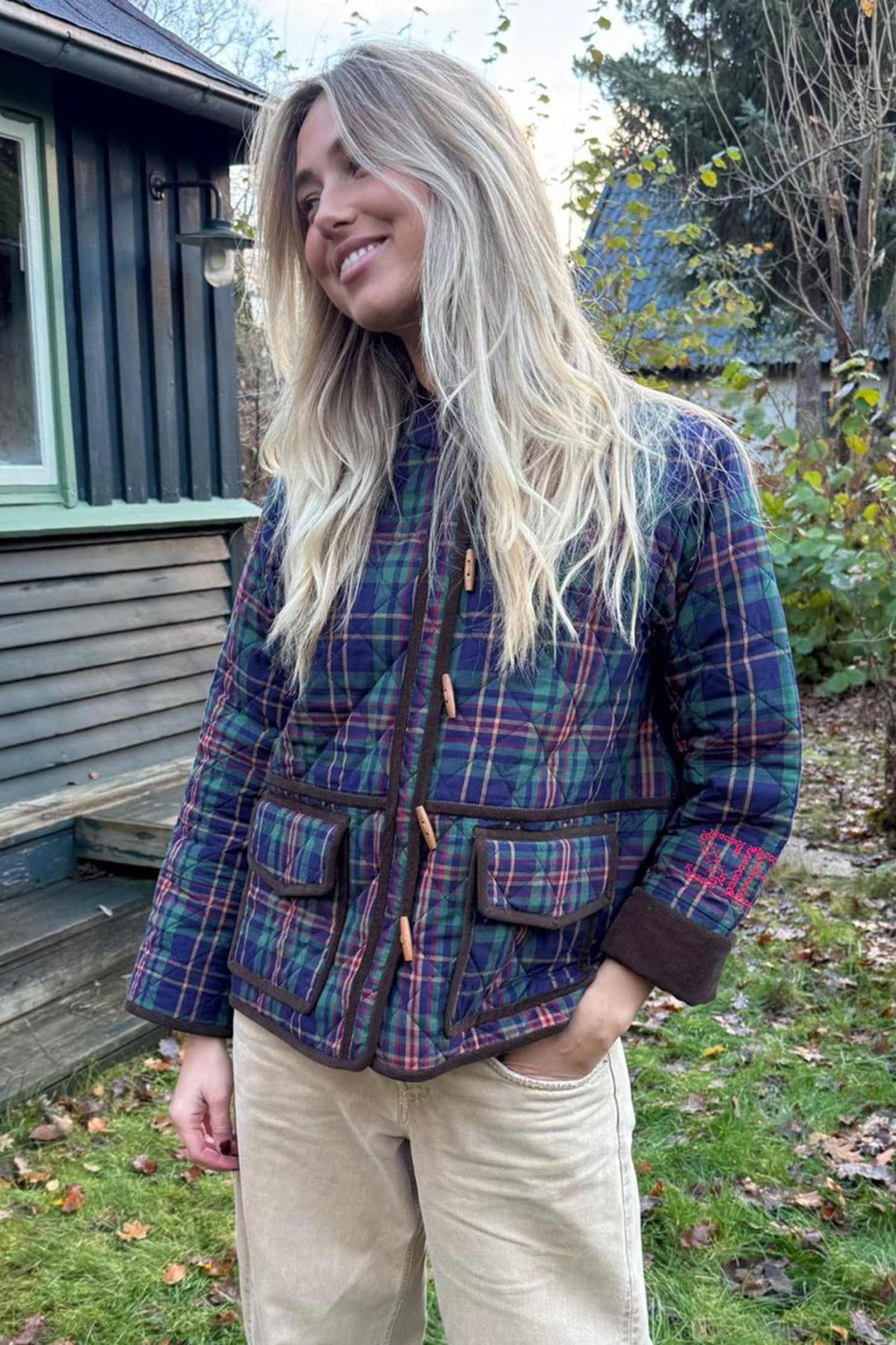 Sissel Edelbo - Adriane Jacket Se 2005 - Green Checks